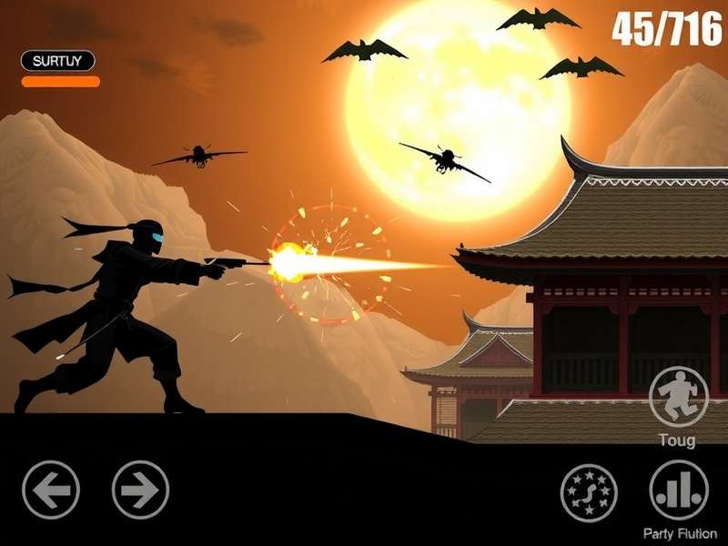 Shadow Assault Ninja Gameplay Screenshot